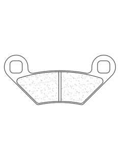 Plaquettes de frein CL BRAKES Quad métal fritté - 1222ATV1