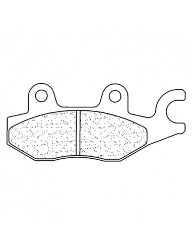 Plaquettes de frein CL BRAKES Quad métal fritté - 2326ATV1