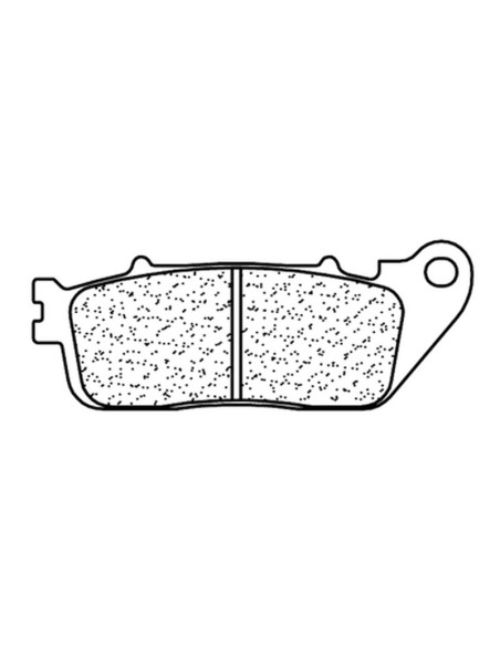 Plaquettes de frein CL BRAKES Racing métal fritté - 1217RX3