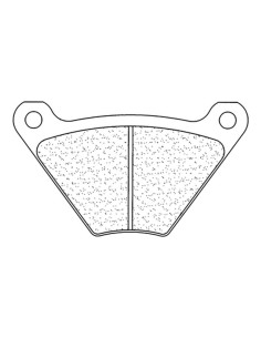 Plaquettes de frein CL BRAKES Racing métal fritté - 2599RX3