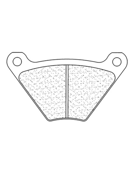 Plaquettes de frein CL BRAKES Racing métal fritté - 2599RX3