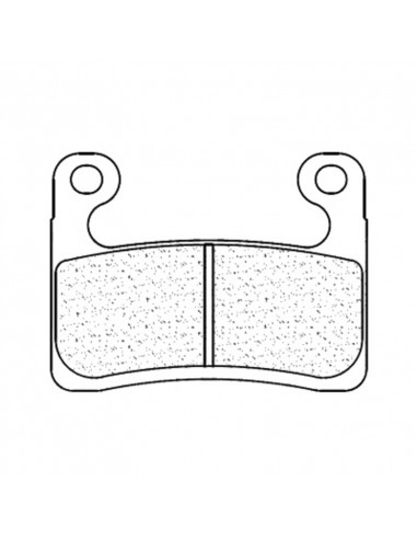 Plaquettes de frein CL BRAKES route métal fritté - 1257XBK5