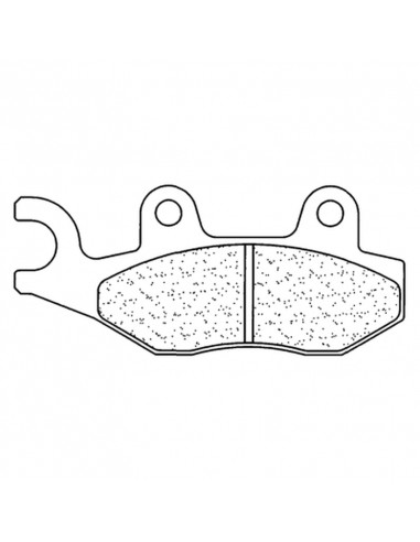 Plaquettes de frein CL BRAKES Quad métal fritté - 2288ATV1