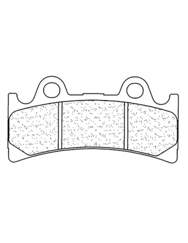 Plaquettes de frein CL BRAKES route métal fritté - 2254A3+