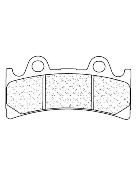 Plaquettes de frein CL BRAKES route métal fritté - 2254A3+