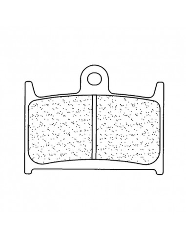 Plaquettes de frein CL BRAKES Racing métal fritté - 2246C60