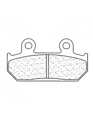 Plaquettes de frein CL BRAKES Racing métal fritté - 2252C60