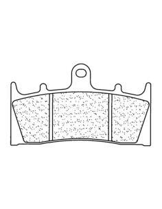 Plaquettes de frein CL BRAKES Racing métal fritté - 2255C60