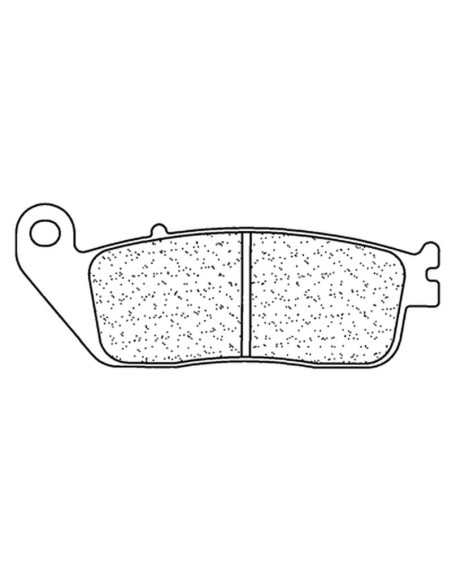 Plaquettes de frein CL BRAKES Racing métal fritté - 2256C60