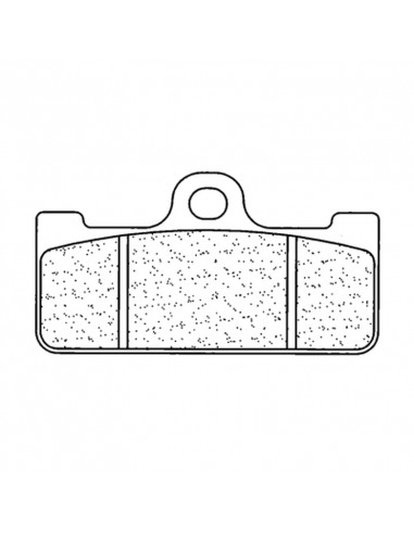 Plaquettes de frein CL BRAKES Racing métal fritté - 2329C60