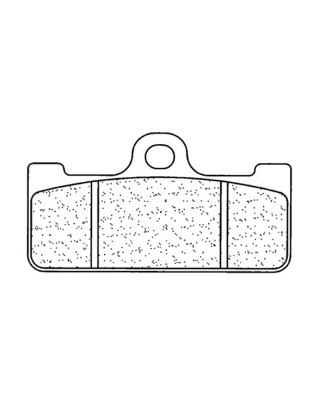 Plaquettes de frein CL BRAKES Racing métal fritté - 2329C60