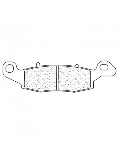 Plaquettes de frein CL BRAKES Racing métal fritté - 2383C60