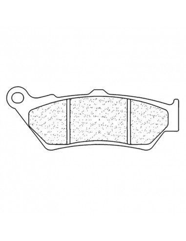 Plaquettes de frein CL BRAKES Racing métal fritté - 2396RX3