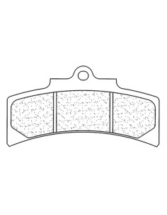 Plaquettes de frein CL BRAKES Racing métal fritté - 2584C60