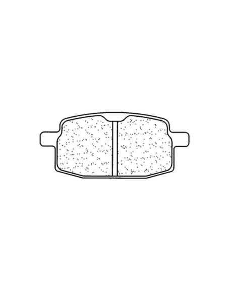 Plaquettes de frein CL BRAKES route métal fritté - 2696A3+