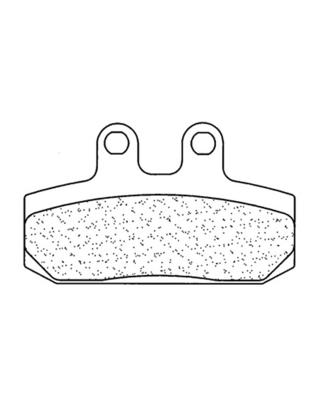 Plaquettes de frein CL BRAKES Maxi Scooter métal fritté - 3020MSC