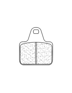 Plaquettes de frein CL BRAKES Racing métal fritté - 1075C60