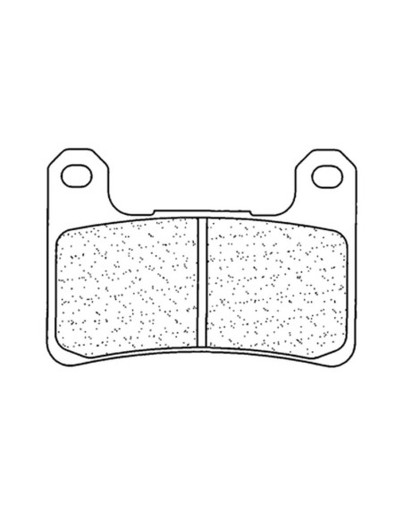 Plaquettes de frein CL BRAKES Racing métal fritté - 1133C60