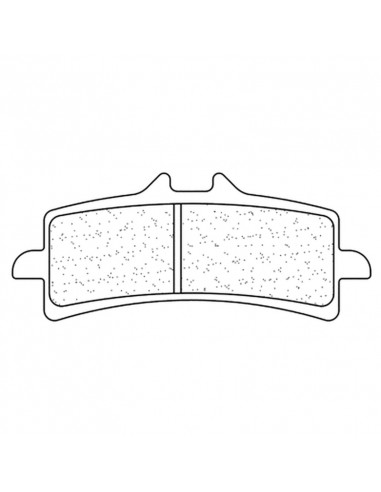 Plaquettes de frein CL BRAKES Racing métal fritté - 1185C60