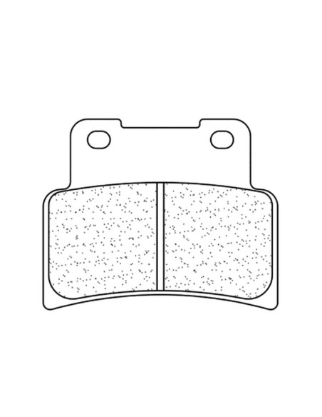 Plaquettes de frein CL BRAKES Racing métal fritté - 1187C60