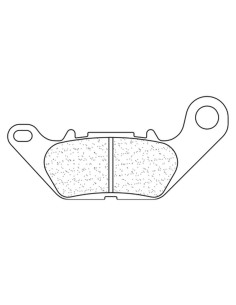 Plaquettes de frein CL BRAKES route métal fritté - 1224A3+