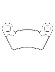 Plaquettes de frein CL BRAKES Quad métal fritté - 1230ATV1