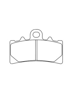 Plaquettes de frein CL BRAKES route métal fritté - 1233XBK5