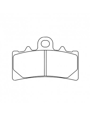 Plaquettes de frein CL BRAKES route métal fritté - 1233XBK5