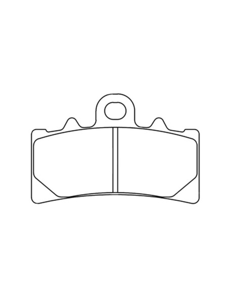 Plaquettes de frein CL BRAKES route métal fritté - 1233XBK5
