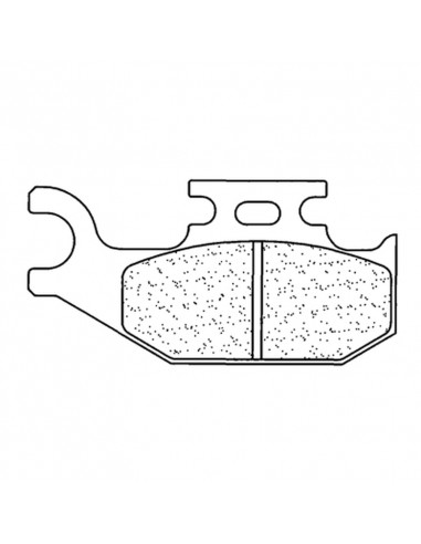 Plaquettes de frein CL BRAKES Quad métal fritté - 1235ATV1