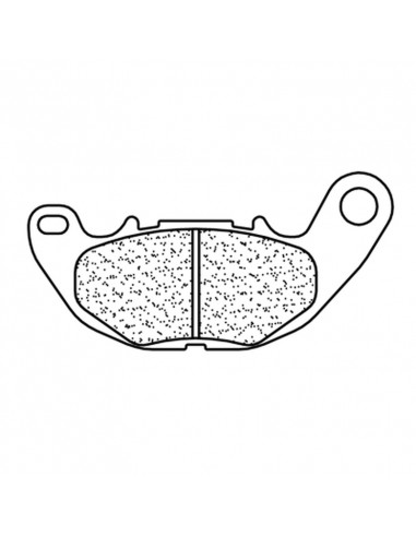 Plaquettes de frein CL BRAKES route métal fritté - 1240XBK5