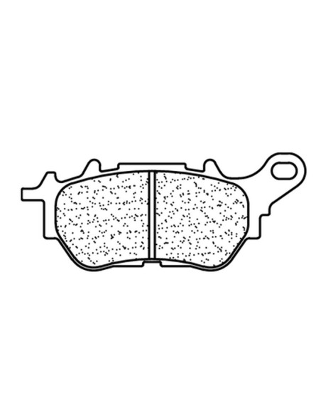 Plaquettes de frein CL BRAKES Racing métal fritté - 1241RX3