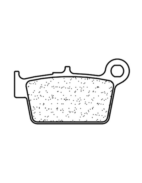 Plaquettes de frein CL BRAKES Racing métal fritté - 1244RX3