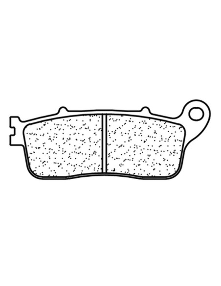 Plaquettes de frein CL BRAKES Racing métal fritté - 1239RX3