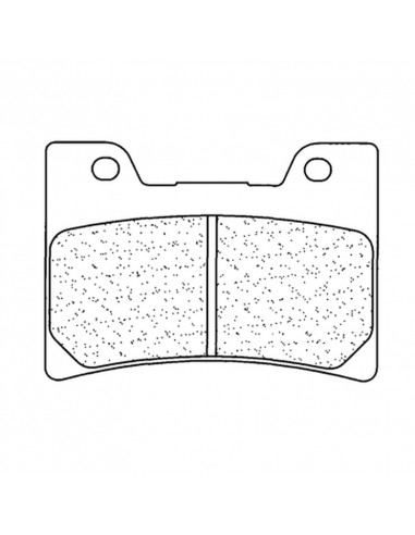 Plaquettes de frein CL BRAKES route métal fritté - 2311A3+