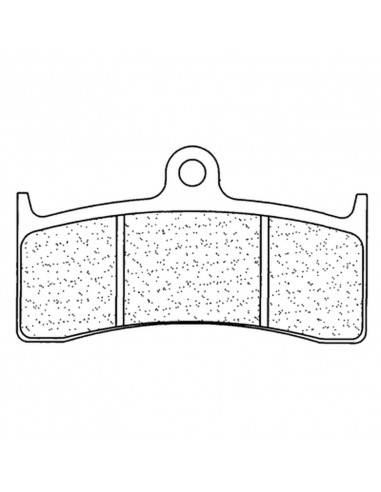 Plaquettes de frein CL BRAKES route métal fritté - 2404XBK5