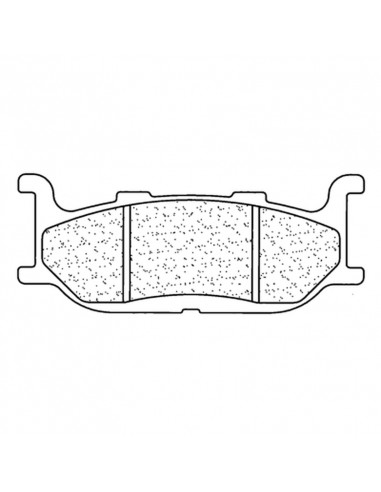 Plaquettes de frein CL BRAKES route métal fritté - 2391A3+