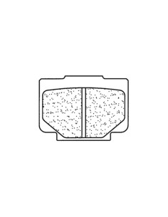 Plaquettes de frein CL BRAKES Racing métal fritté - 2984RX3