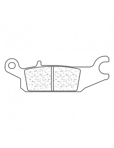 Plaquettes de frein CL BRAKES Quad métal fritté - 1195ATV1