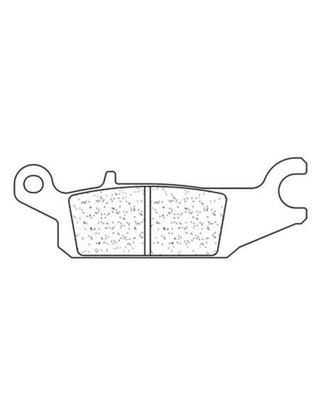 Plaquettes de frein CL BRAKES Quad métal fritté - 1195ATV1