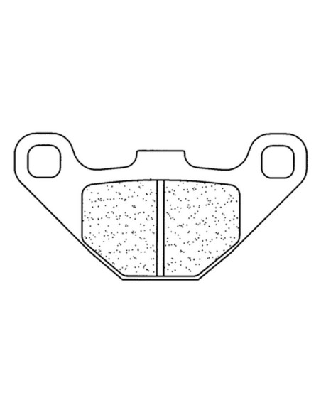 Plaquettes de frein CL BRAKES Quad métal fritté - 2466ATV1