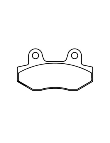 Plaquettes de frein CL BRAKES Scooter métal fritté - 3078SC