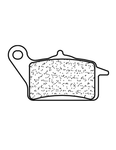 Plaquettes de frein CL BRAKES Maxi Scooter métal fritté - 3107MSC