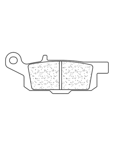 Plaquettes de frein CL BRAKES Quad métal fritté - 1192ATV1