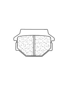 Plaquettes de frein CL BRAKES route métal fritté - 2306A3+ 2