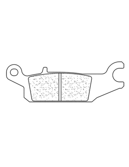Plaquettes de frein CL BRAKES Quad métal fritté - 1193ATV1