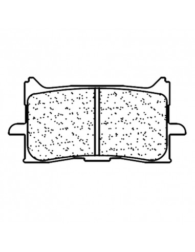 Plaquettes de frein CL BRAKES route métal fritté - 1245XBK5