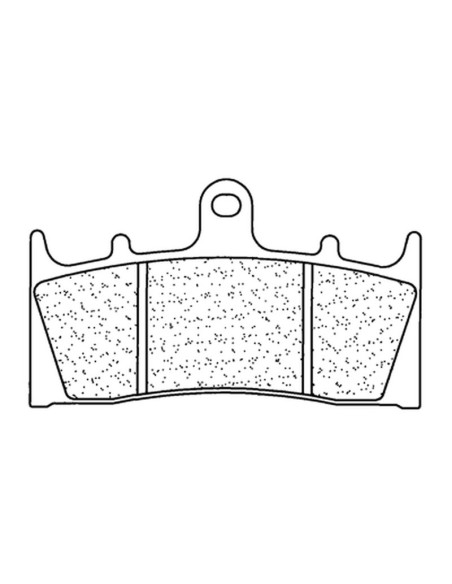 Plaquettes de frein CL BRAKES route métal fritté - 2255A3+