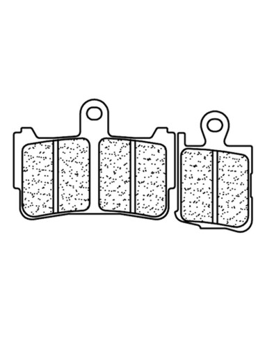 Plaquettes de frein CL BRAKES route métal fritté - 1216XBK5