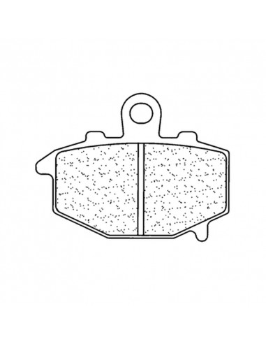 Plaquettes de frein CL BRAKES Racing métal fritté - 2381RX3